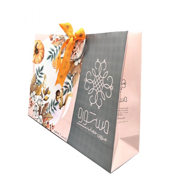 shopping bag2 چاپ ساک دستی کاغذی ارزان