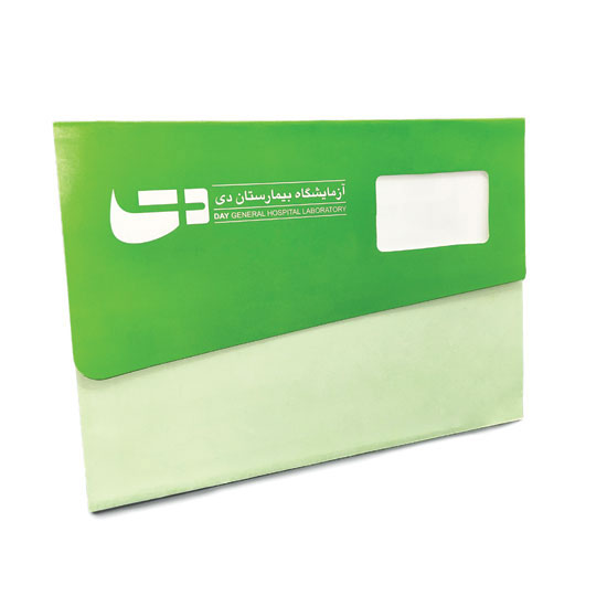 06 چاپ پاکت آزمایشگاهی