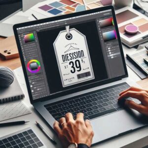 قیمت طراحی اتیکت آویز